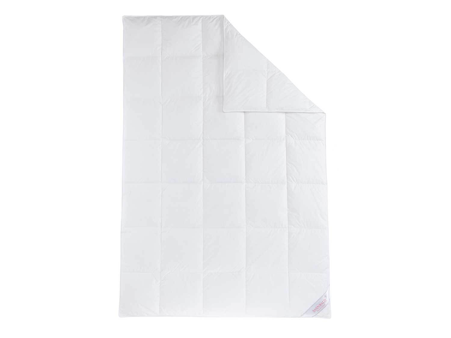 Sannwald Kazetová přikrývka z prachového peří Premium, středně teplá (200 x 220 cm)
