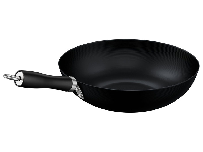  Zobrazit na celou obrazovku ERNESTO® Pánev wok z karbonové oceli, Ø 30 cm - Obrázek 1