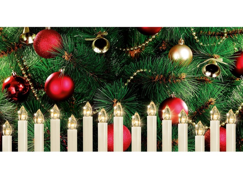  Zobrazit na celou obrazovku Melinera LED svíčky na vánoční stromek, 15 kusů - Obrázek 11