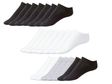 esmara Dámské nízké ponožky BIO, 7 párů