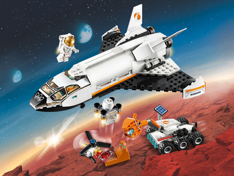 Zobrazit na celou obrazovku LEGO® City 60226 Raketoplán zkoumající Mars - Obrázek 4