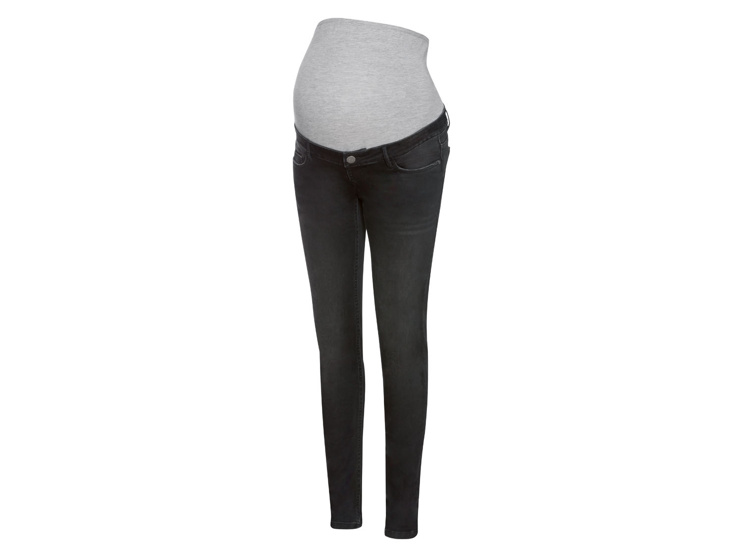 esmara® Dámské těhotenské džíny "Super Skinny Fit" (44, černá)