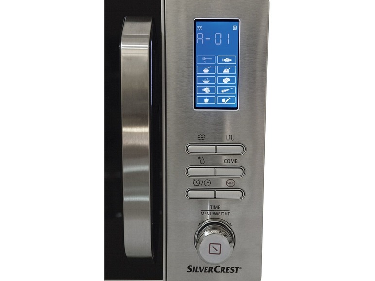  Zobrazit na celou obrazovku SILVERCREST® Mikrovlnná trouba SMW 800 E1, stříbrná - Obrázek 4