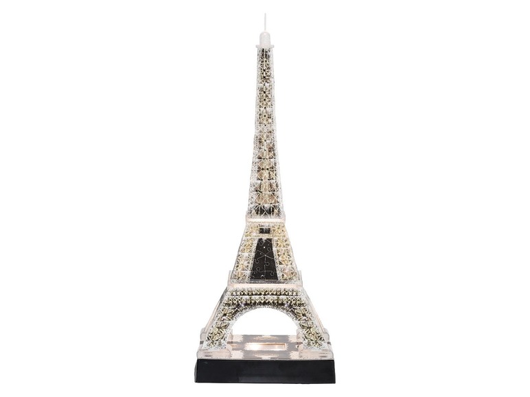  Zobrazit na celou obrazovku Ravensburger Svíticí 3D puzzle Eiffelova věž - Obrázek 1