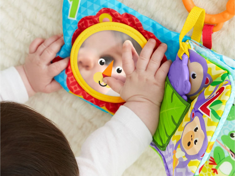  Zobrazit na celou obrazovku Fisher-Price Měkká knížka se zvířátky - Obrázek 4