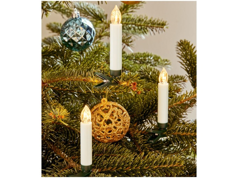  Zobrazit na celou obrazovku Melinera LED svíčky na vánoční stromek, 15 kusů - Obrázek 9
