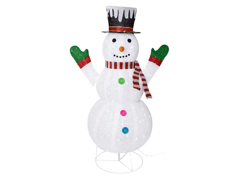  Zobrazit na celou obrazovku Melinera Vánoční LED figurka XXL, 180 cm - Obrázek 2