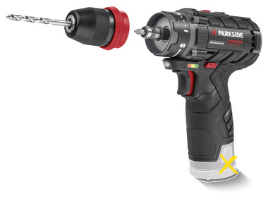 PARKSIDE PERFORMANCE® Aku vrtací šroubovák PBSPA 12 C3 – bez akumulátoru a nabíječky