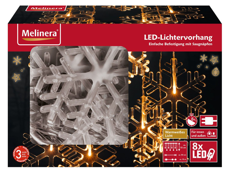  Zobrazit na celou obrazovku Melinera Dekorační světelný LED řetěz - Obrázek 4