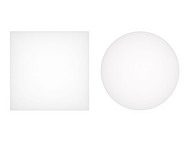 LIVARNO HOME Stropní / Nástěnné svítidlo stmívatelné, Ø 42 cm / 42 x 42 cm