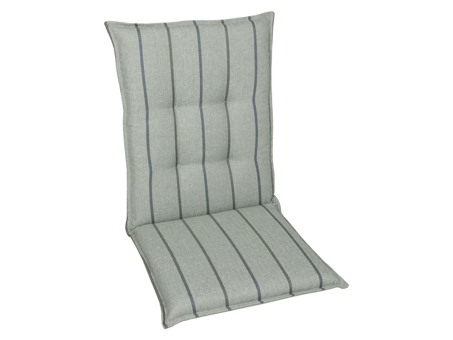 Go-De Textil Sada zahradních podsedáků (střední opěrka, 2 kusy, hnědá)