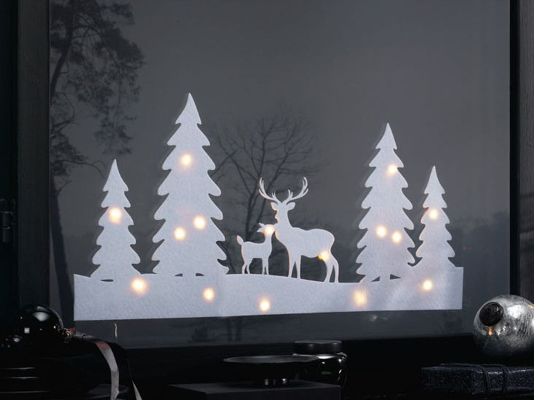  Zobrazit na celou obrazovku Melinera Okenní LED dekorace - Obrázek 5