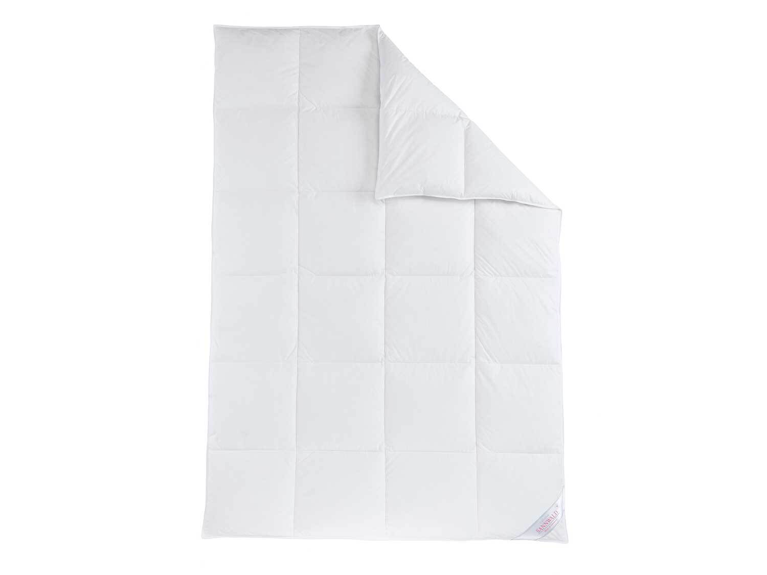 Sannwald Kazetová přikrývka z prachového peří Premium, extra teplá (140 x 200 cm)