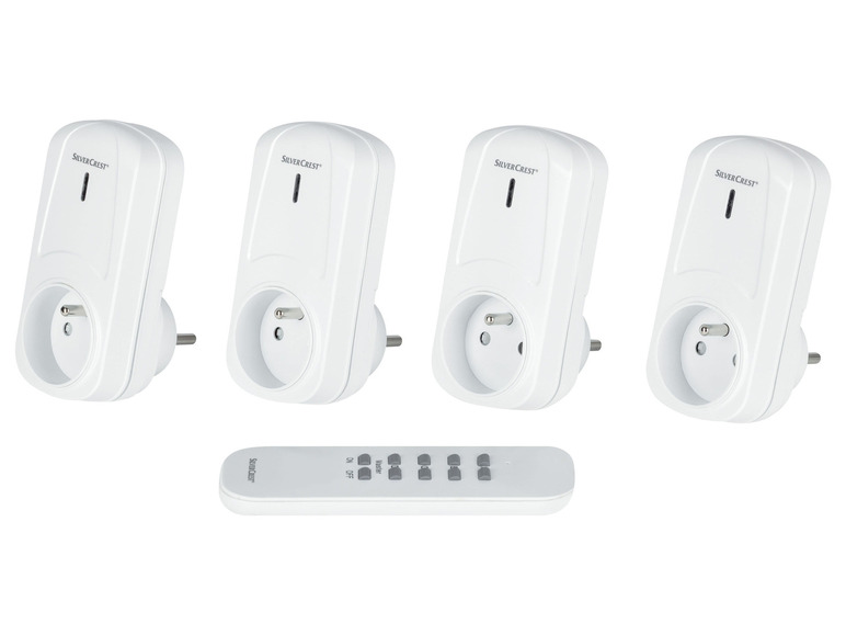  Zobrazit na celou obrazovku SILVERCREST® Sada interiérových / exteriérových rádiových zásuvek, 5/3dílná - Obrázek 2