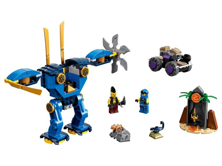  Zobrazit na celou obrazovku LEGO® NINJAGO 71740 Jayův elektrorobot - Obrázek 3