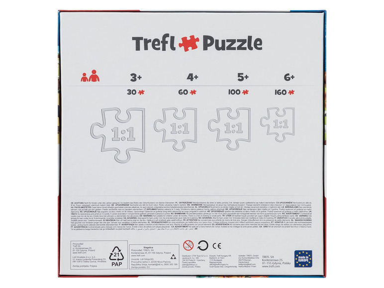  Zobrazit na celou obrazovku Trefl Puzzle 3+1 - Obrázek 5
