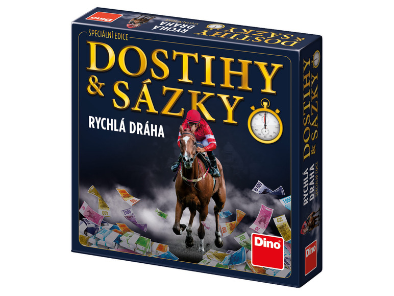  Zobrazit na celou obrazovku Dino Toys Dostihy a sázky - Rychlá dráha - Obrázek 1