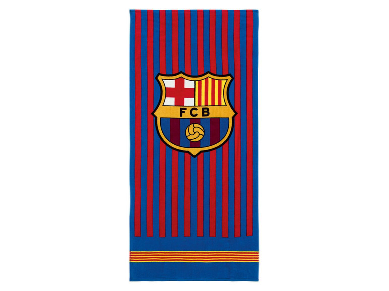  Zobrazit na celou obrazovku Osuška FC Barcelona, 70 x 140 cm - Obrázek 1