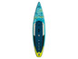 Modrý a žlutý nafukovací paddleboard Aqua Marina, model Hyper.