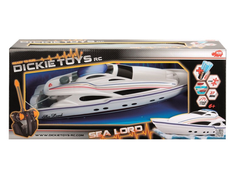  Zobrazit na celou obrazovku DICKIE RC Loď Toys Sea Lord, RTR - Obrázek 3