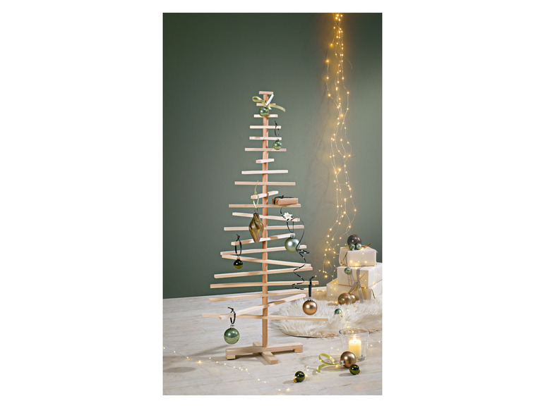  Zobrazit na celou obrazovku LIVARNO home Dřevěný vánoční stromek, 100 cm - Obrázek 4