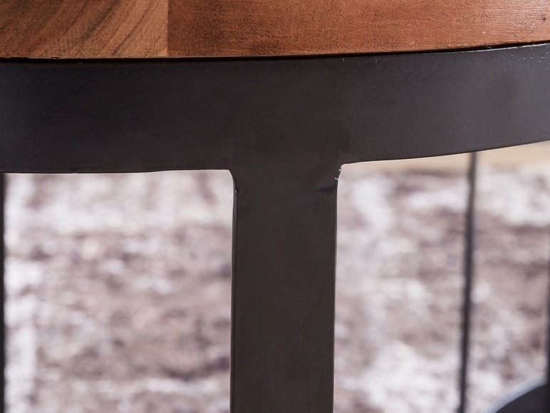 Zobrazit na celou obrazovku Wohnling Odkládací stolek AKOLA ze sheeshamového dřeva, 2 kusy - Obrázek 10
