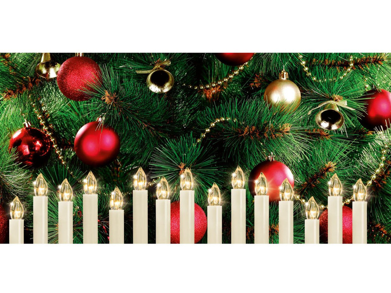  Zobrazit na celou obrazovku Melinera LED svíčky na vánoční stromek, 15 kusů - Obrázek 22
