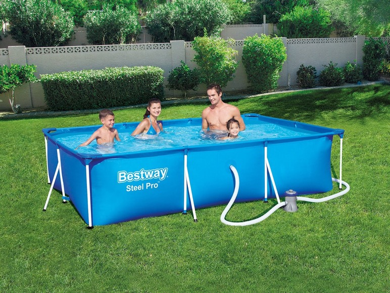  Zobrazit na celou obrazovku Bestway Bazén Steel Pro Frame s filtračním zařízením, 3 x 2,01 x 0,66 m - Obrázek 3