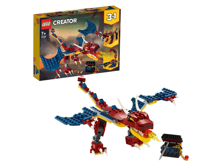  Zobrazit na celou obrazovku LEGO® Creator 31102 Ohnivý drak - Obrázek 5