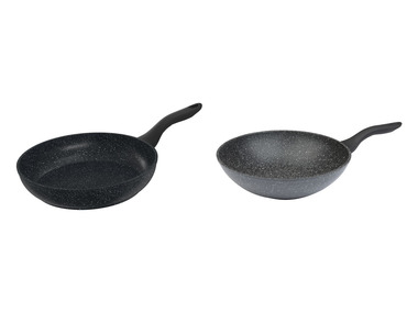 ERNESTO® Hliníková pánev 28 cm / Pánev Wok 28 cm, ILAG® Granistone HL