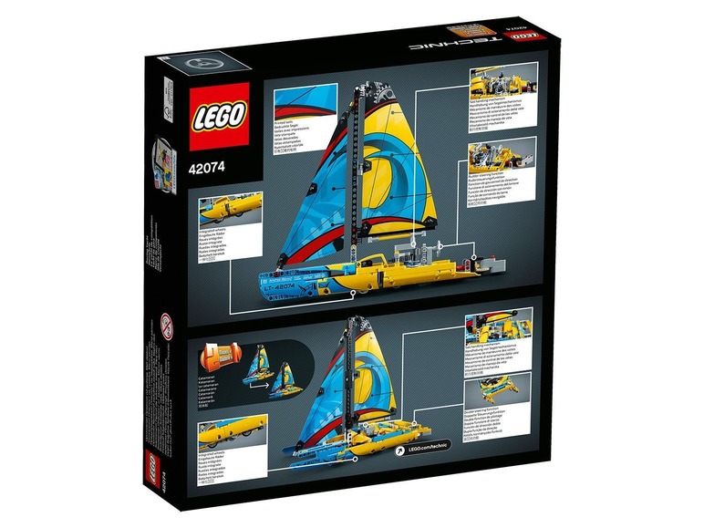  Zobrazit na celou obrazovku LEGO® Technic 42074 Závodní jachta - Obrázek 2