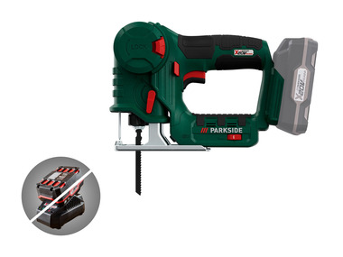 PARKSIDE® Aku přímočará pila a pila ocaska PSSSA 20-Li B2 – bez akumulátoru a nabíječky