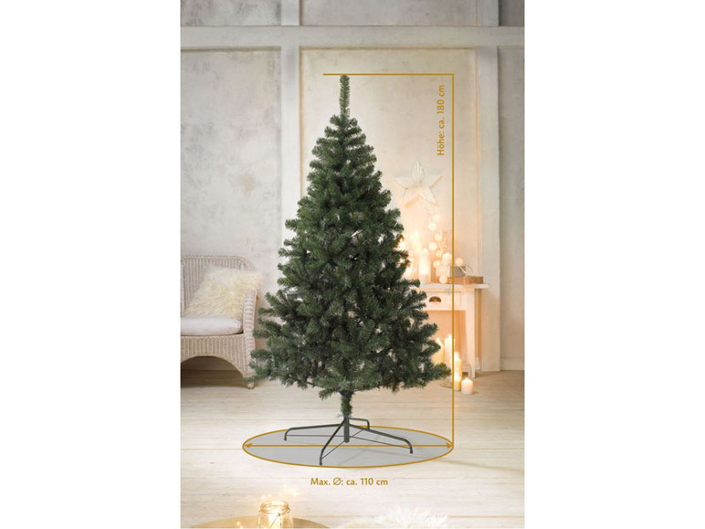  Zobrazit na celou obrazovku Melinera Umělý vánoční stromek, 180 cm - Obrázek 7