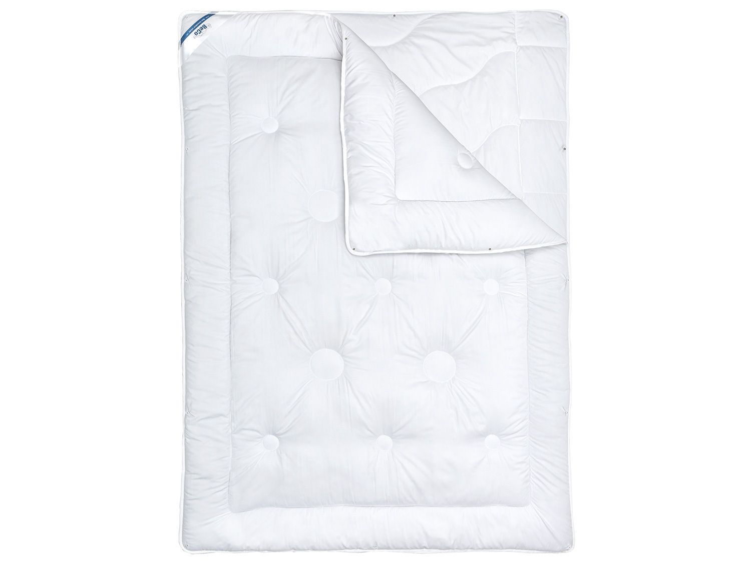 BeCo Celoroční prošívaná přikrývka Royal Soft, lehká až extra teplá (200 x 200 cm)