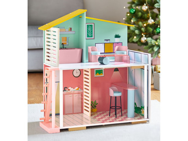 Playtive Dřevěný domeček pro Fashion panenky