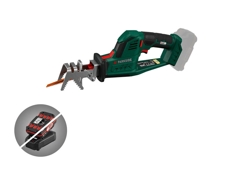 Zobrazit na celou obrazovku PARKSIDE® Aku pilka na větve PASA 20-Li A1 – bez akumulátoru a nabíječky - Obrázek 1