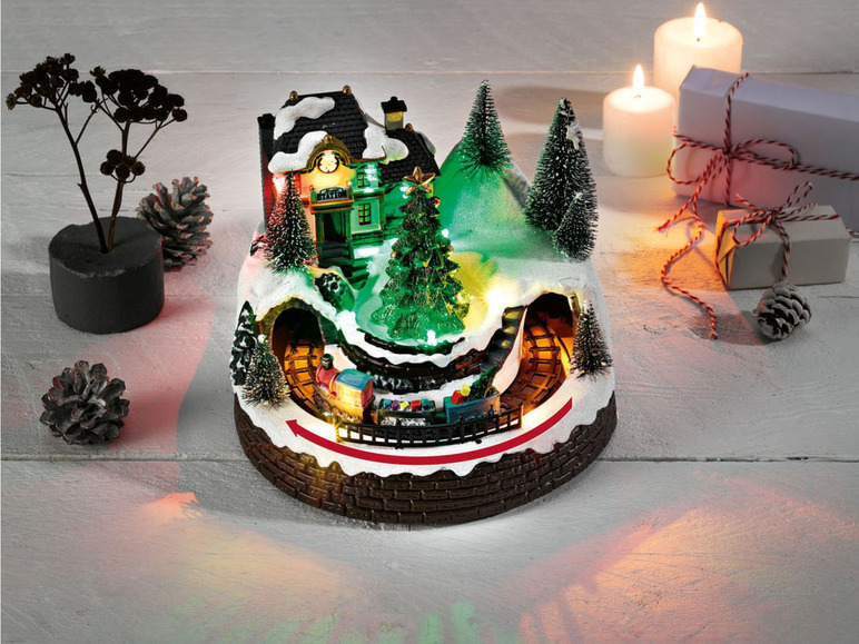  Zobrazit na celou obrazovku Melinera Vánoční LED vesnička - Obrázek 5