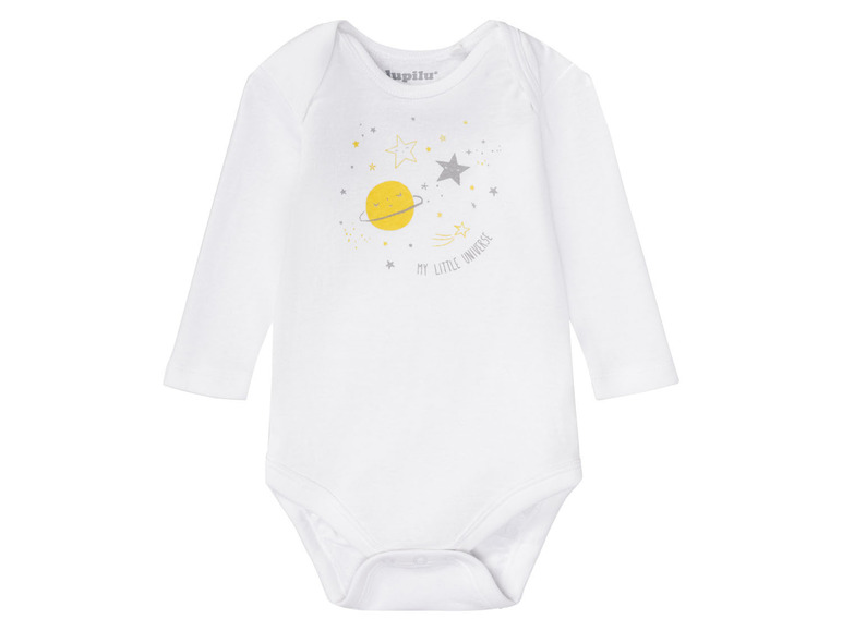  Zobrazit na celou obrazovku lupilu® Dětské body s dlouhými rukávy BIO, 5 kusů - Obrázek 12