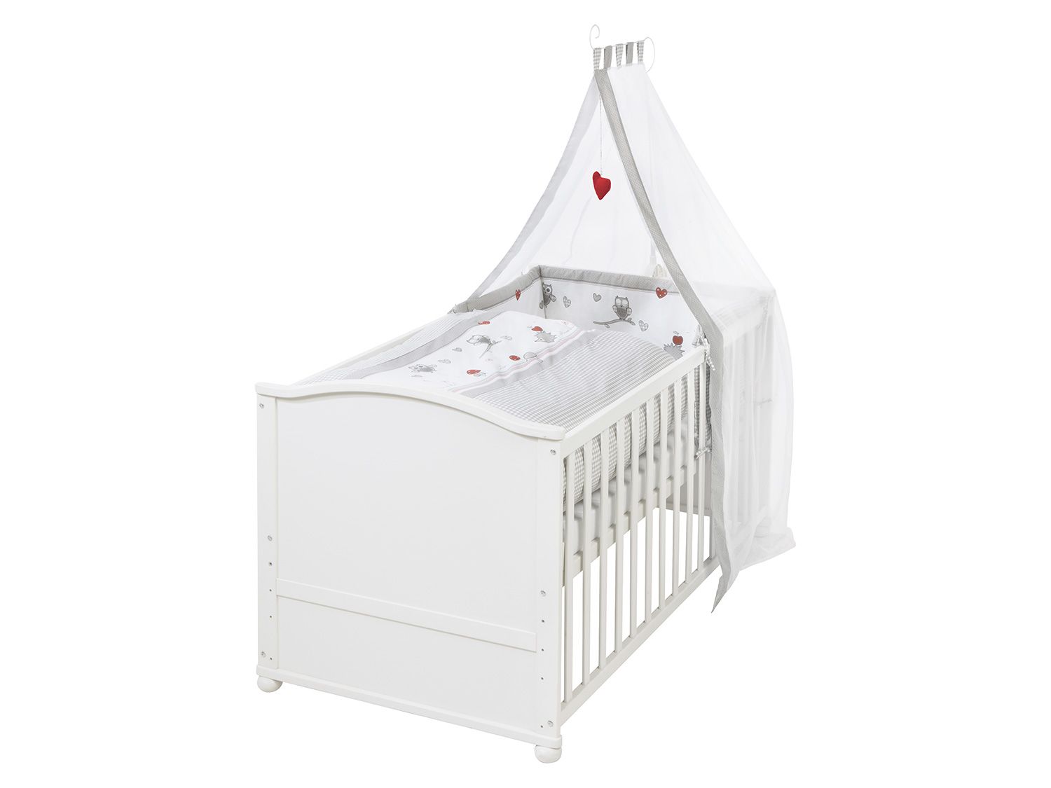 roba Dětská postýlka (bílá)