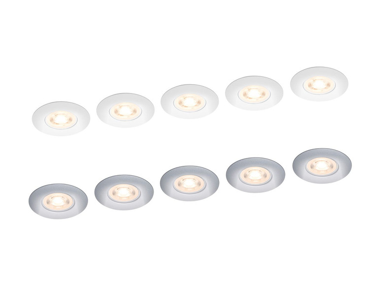  Zobrazit na celou obrazovku LIVARNO LUX Bodové LED svítidlo, 5 kusů - Obrázek 1