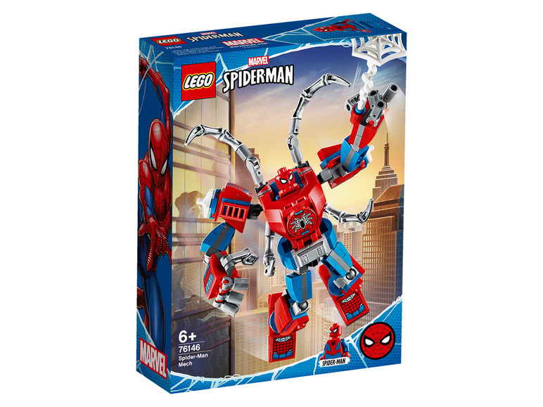  Zobrazit na celou obrazovku LEGO® Marvel Super Heroes 76146 Spidermanův robot - Obrázek 1