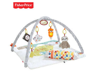Fisher-Price Dětská hrací deka s milníkovou knížkou