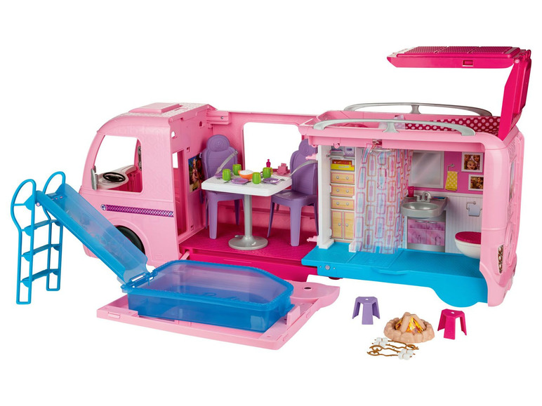  Zobrazit na celou obrazovku Barbie Karavan Super Camper - Obrázek 3