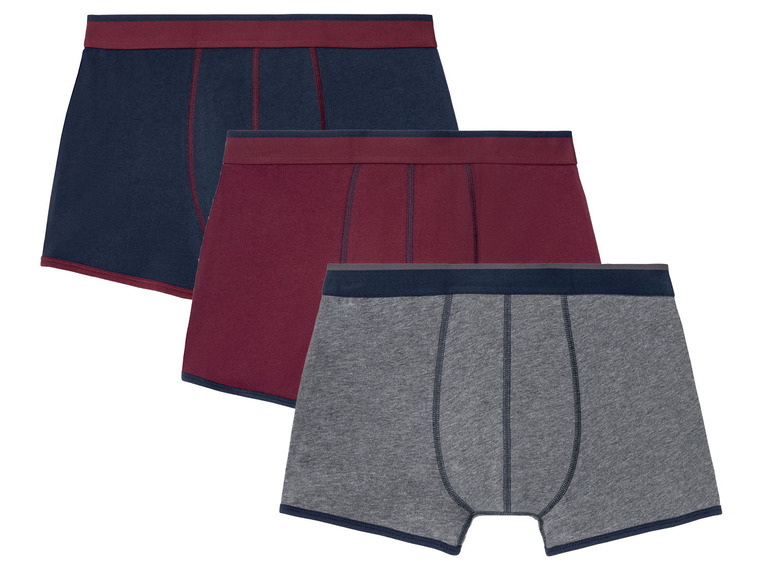  Zobrazit na celou obrazovku LIVERGY® Pánské boxerky, 3 kusy - Obrázek 2