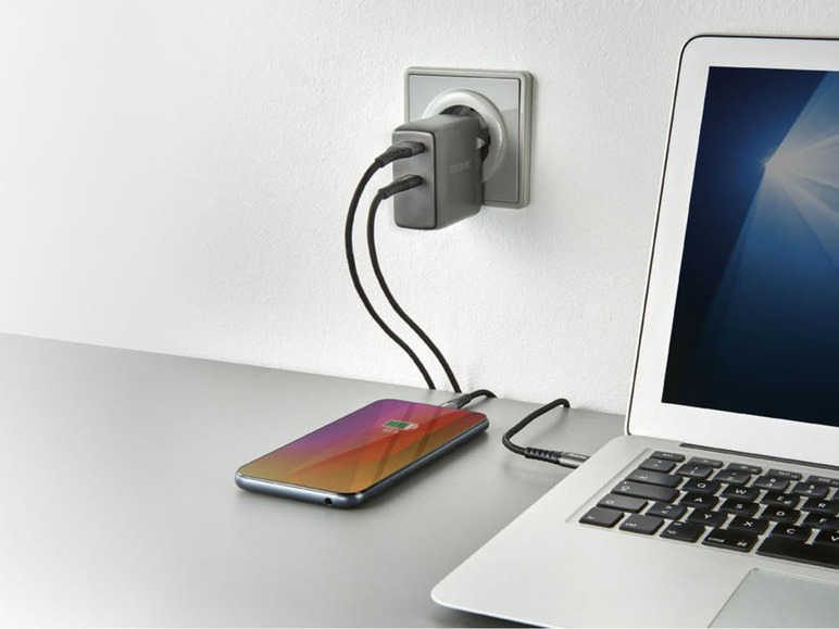  Zobrazit na celou obrazovku TRONIC® Duální power nabíječka USB-C PD 60W, GaN - Obrázek 10