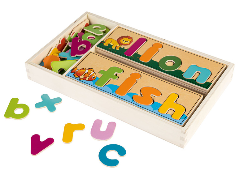  Zobrazit na celou obrazovku Playtive Dřevěná výuková hra Montessori - Obrázek 10