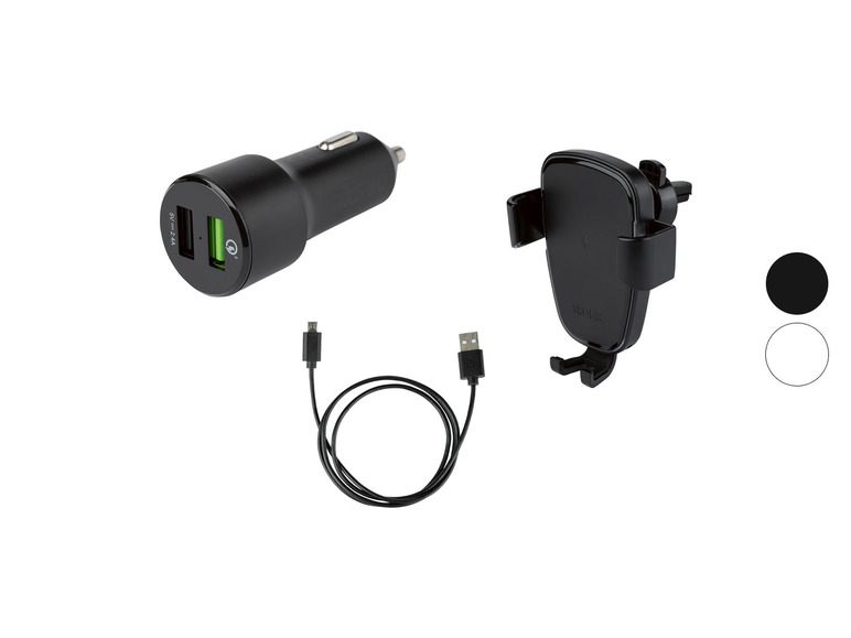  Zobrazit na celou obrazovku TRONIC® Držák do auta s nabíječkou Qi® - Obrázek 1