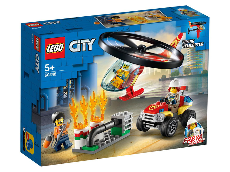  Zobrazit na celou obrazovku LEGO® City 60248 Zásah hasičského vrtulníku - Obrázek 1