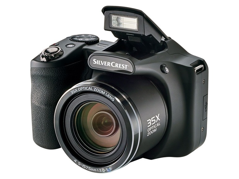  Zobrazit na celou obrazovku SILVERCREST® Digitální ultrazoom fotoaparát SKB 35 A1 - Obrázek 1