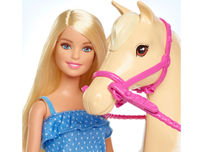  Zobrazit na celou obrazovku Barbie Kůň s panenkou - Obrázek 4